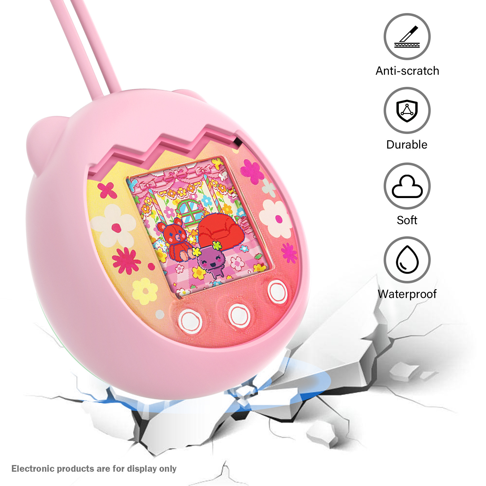 Tamagotchi Electronic Pet Virtual - Custodia protettiva per macchina da gioco