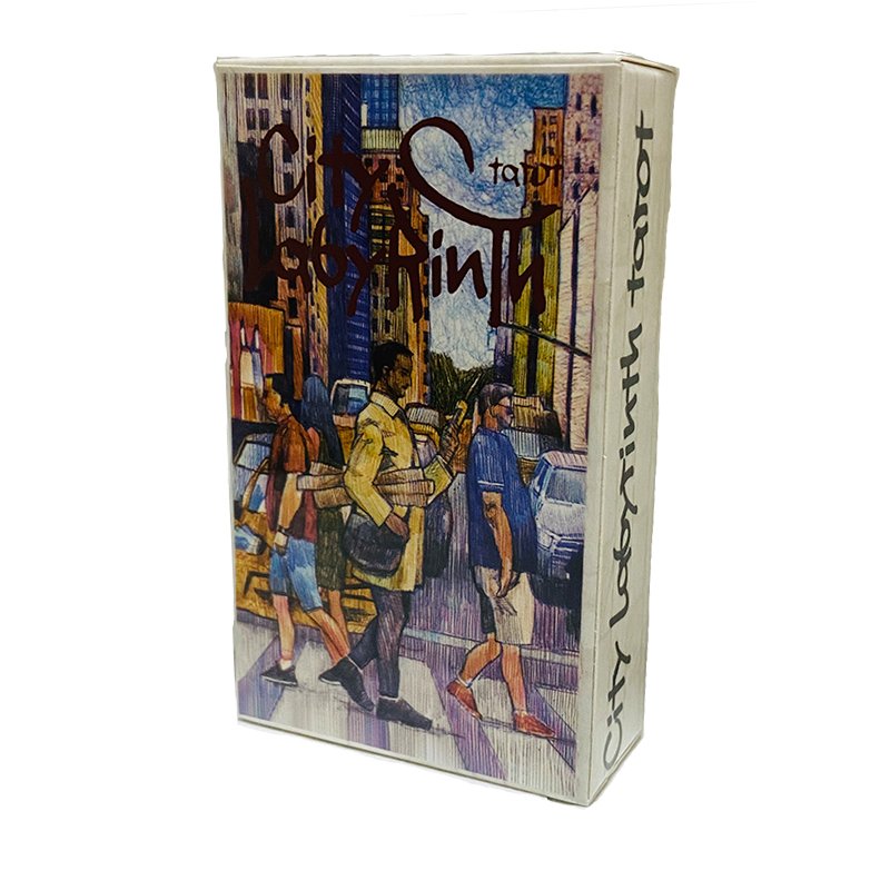 Tarot Cards Deck With Guidebook - Carte dei Tarocchi City Labyrinth, Mazzo