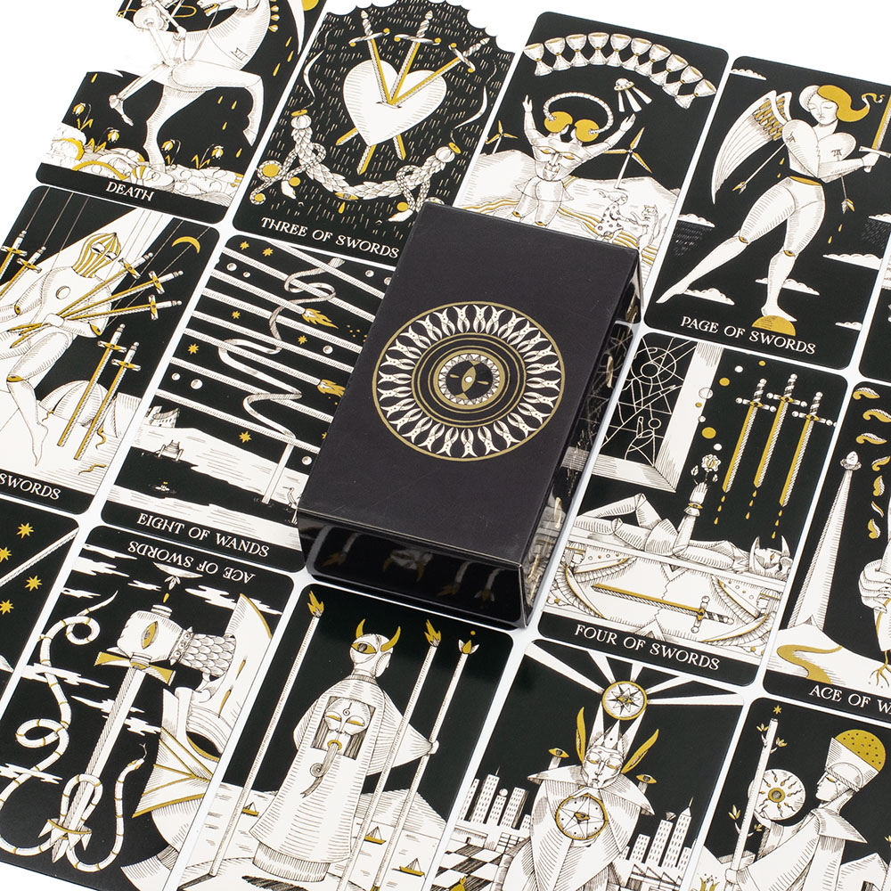 Tarot Cards Deck With Guidebook - 78 carte dei Tarocchi della Sfera