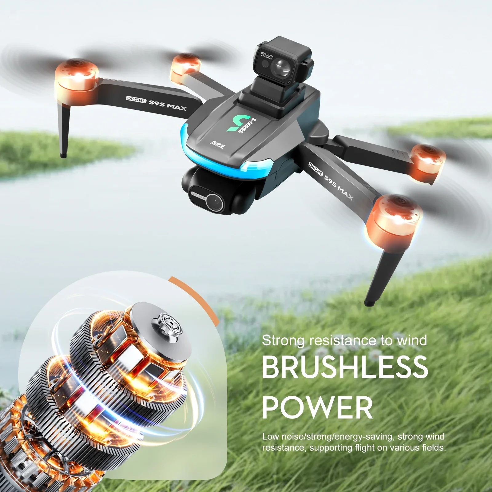 NUOVO S9S MAX MINI Drone 4K 2  - Fpv Brushless Rc Drone 4K recensione e prezzo