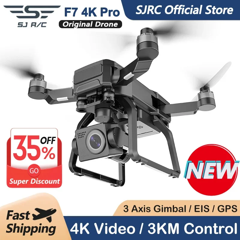 SJRC F7 4K PRO Drone con fotoc - Fpv Brushless Rc Drone 4K recensione e prezzo