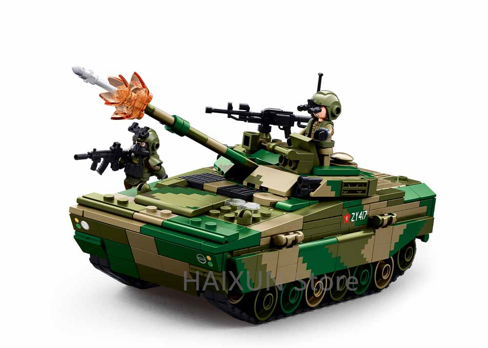 Mattoncini da costruzione Slub - Lego Compatible Military Tank recensione e prezzo
