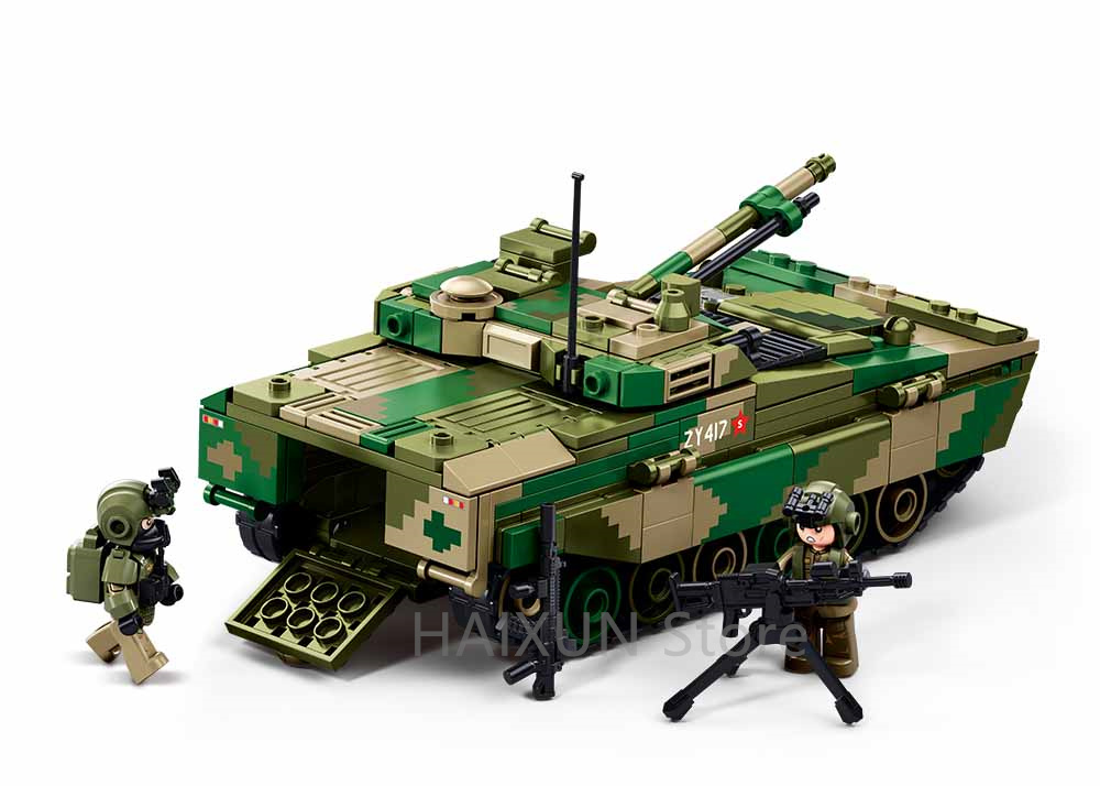 Mattoncini da costruzione Slub - Lego Compatible Military Tank recensione e prezzo