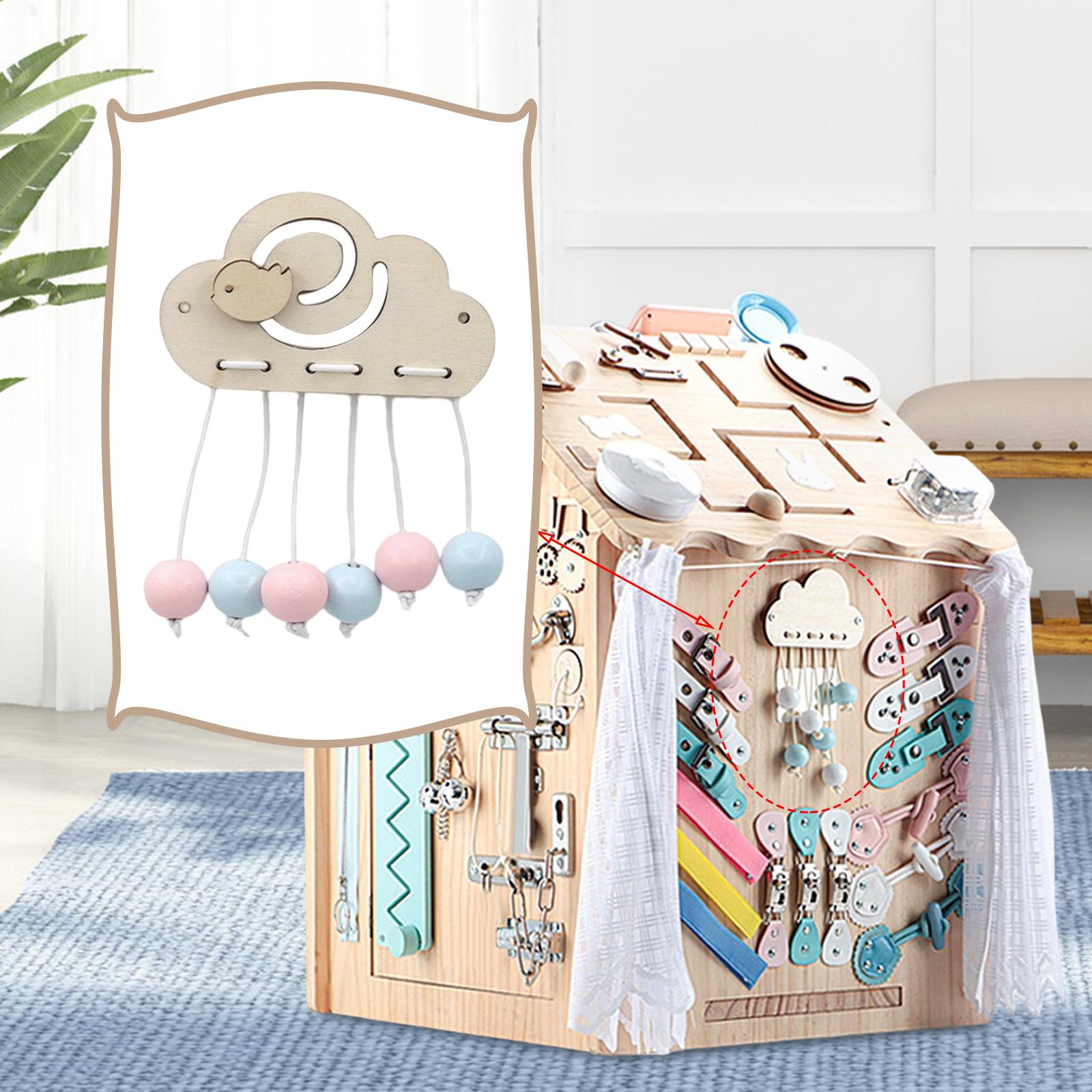 Materiale per pannello sensori - Montessori Wooden Busy Board Toddler recensione e prezzo