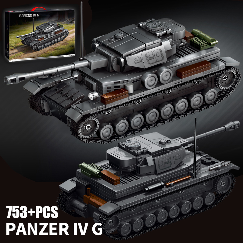 Modellino in Scala 1/35 del Pa - Lego Compatible Military Tank recensione e prezzo