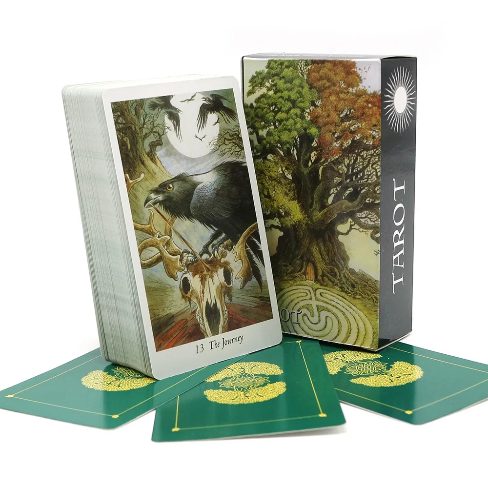 The Wild Wood Tarocchi A 78 Or - Tarot Cards Deck With Guidebook recensione e prezzo
