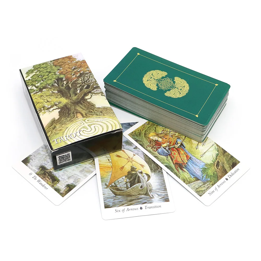 The Wild Wood Tarocchi A 78 Or - Tarot Cards Deck With Guidebook recensione e prezzo